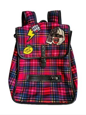 Disney Cruella Devil Plaid Laptop Backpack